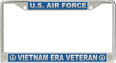 U.S. Air Force Vietnam Era Veteran License Plate Frame