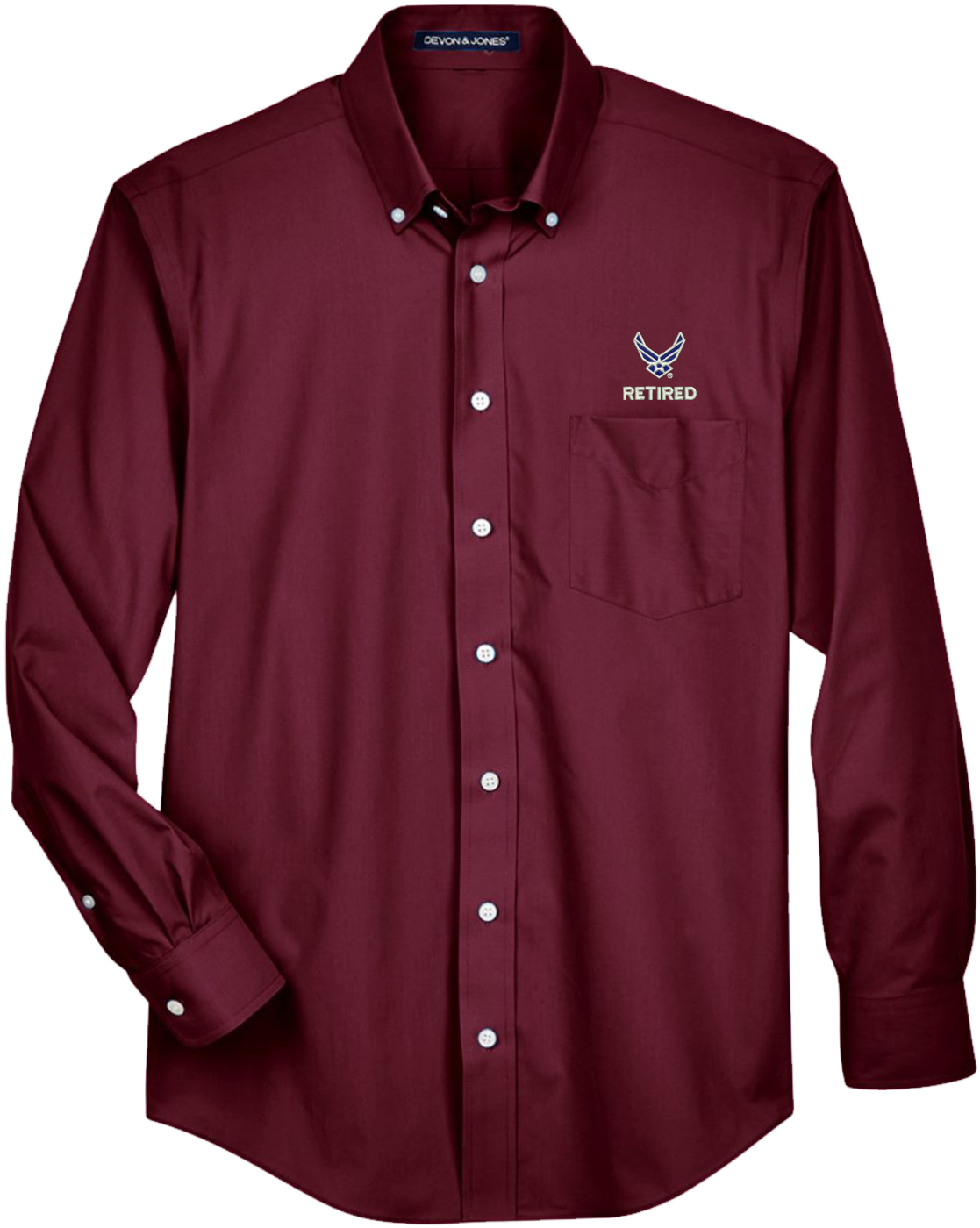 u-s-air-force-hap-wings-retired-embroidered-dress-shirt-65 u-s-air-force-hap-wings-retired-embroidered-dress-shirt-65