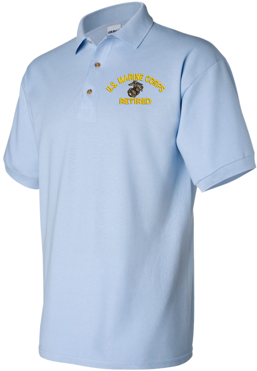 u-s-marine-corps-eagle-globe-and-anchor-ega-retired-polo-181 u-s-marine-corps-eagle-globe-and-anchor-ega-retired-polo-181